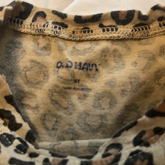 Old Navy 4T leopard dress - Picture 2 of 2